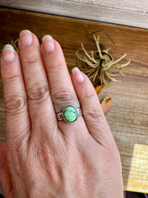 Load image into Gallery viewer, Sonoran Gold Turquoise Ring – Size 7 – Sterling Silver