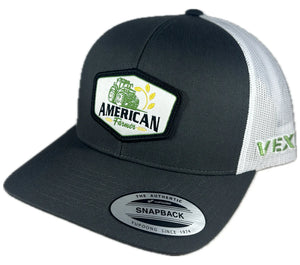 VEXIL BRAND American Farmer - Tractor - Charcoal/White Mesh