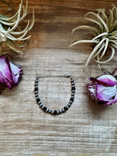 Load image into Gallery viewer, Black Onyx &amp; Sterling Silver Pearl Bracelet – 5mm