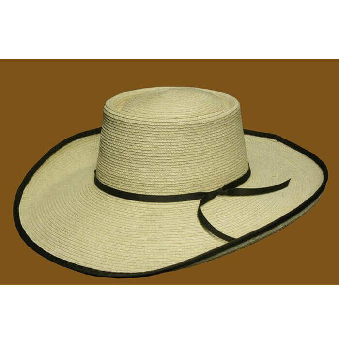Sunbody Reata Hat Black Bound Edge