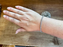 Load image into Gallery viewer, 4 mm Hematite stretch bracelet