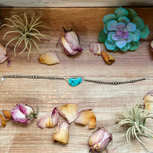 Load image into Gallery viewer, Sterling Silver &amp; Turquoise Choker – 13” + Extender – Handmade In-House by The Bijoux FAB