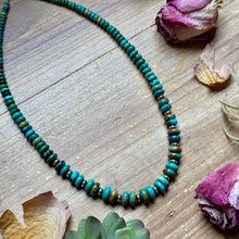 Load image into Gallery viewer, Sterling Silver Saucer Necklace – 19” – 5 mm Rondelle Beads
