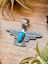 Load image into Gallery viewer, Sterling Silver Thunderbird Pendant