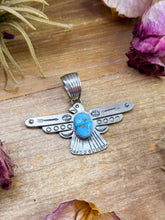 Load image into Gallery viewer, Sterling Silver Thunderbird Pendant