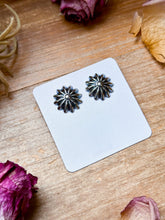 Load image into Gallery viewer, Sterling Silver Concho Stud Earrings