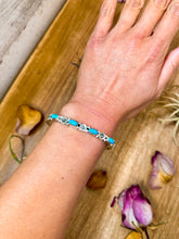 Load image into Gallery viewer, Sterling Silver Kingman Turquoise Cuff Bracelet