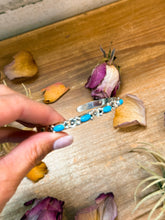 Load image into Gallery viewer, Sterling Silver Kingman Turquoise Cuff Bracelet
