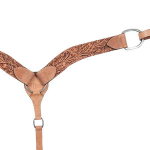 Cashel 2-1/4" Antique Leaf Breast Collar