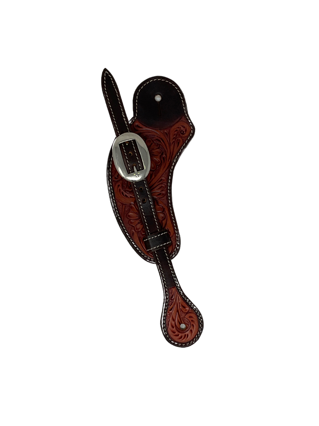 Ladies Dyed Floral Spur Straps