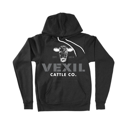 VEXIL BRAND Vexil Cattle Co. - Hoodie - EST 2014 - Black