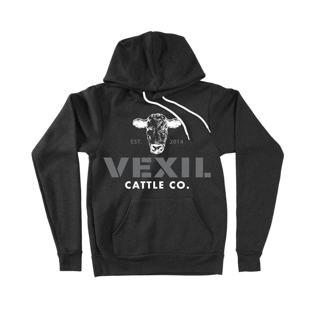 VEXIL BRAND Vexil Cattle Co. - Hoodie - EST 2014 - Black