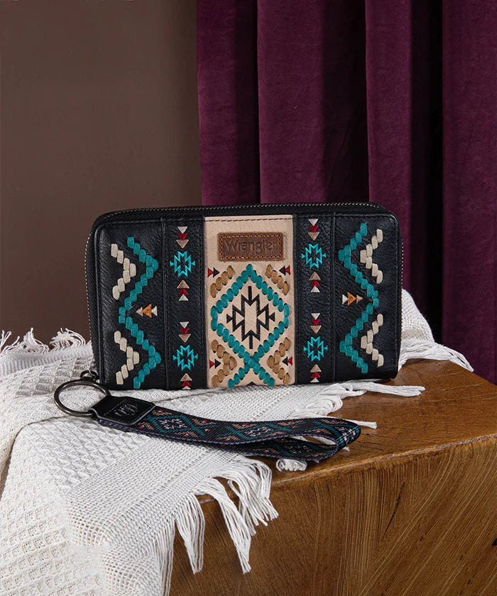 Wrangler Axtec Whipstich Wallet