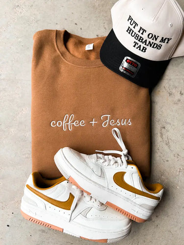 Coffee + Jesus Crewneck
