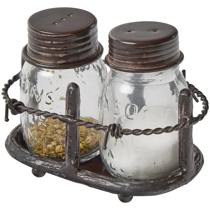 Barbed Wire Salt and Pepper Set
