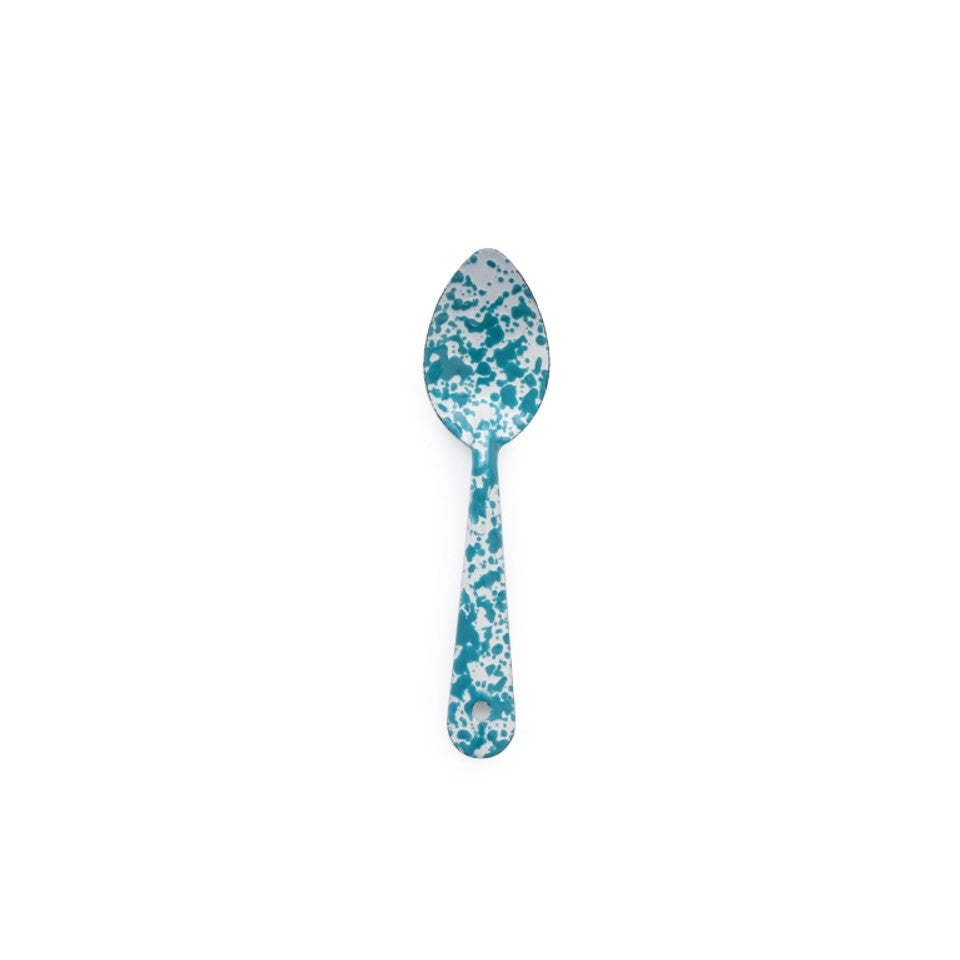 CC turquoise enamel spoon 6