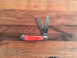 Load image into Gallery viewer, Moore Maker #5202 HEART TRAPPER - PINK/RED BONE - 4 1/8&quot;
