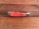 Load image into Gallery viewer, Moore Maker #5202 HEART TRAPPER - PINK/RED BONE - 4 1/8&quot;