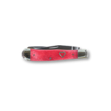 Load image into Gallery viewer, Moore Maker #5202 HEART TRAPPER - PINK/RED BONE - 4 1/8&quot;