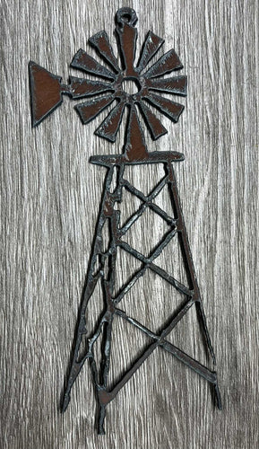 Metal Windmill Ornament