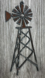 Metal Windmill Ornament