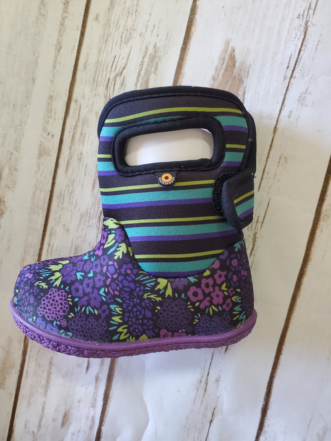 Baby Bogs NW Floral Stripe
