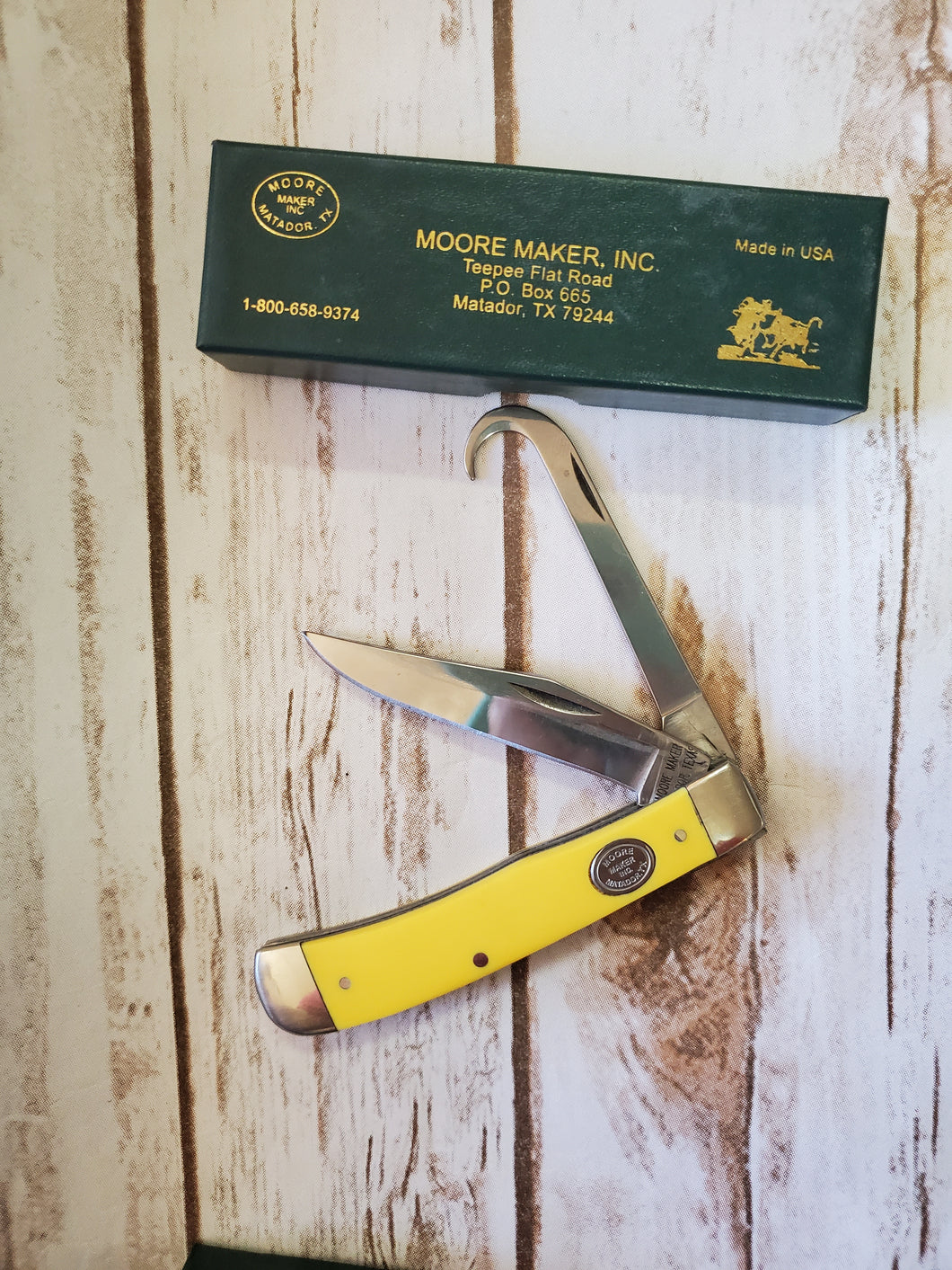 Moore Maker Pocket Knife w/ Hoofpick
