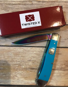 Twisted X Pocket Knife