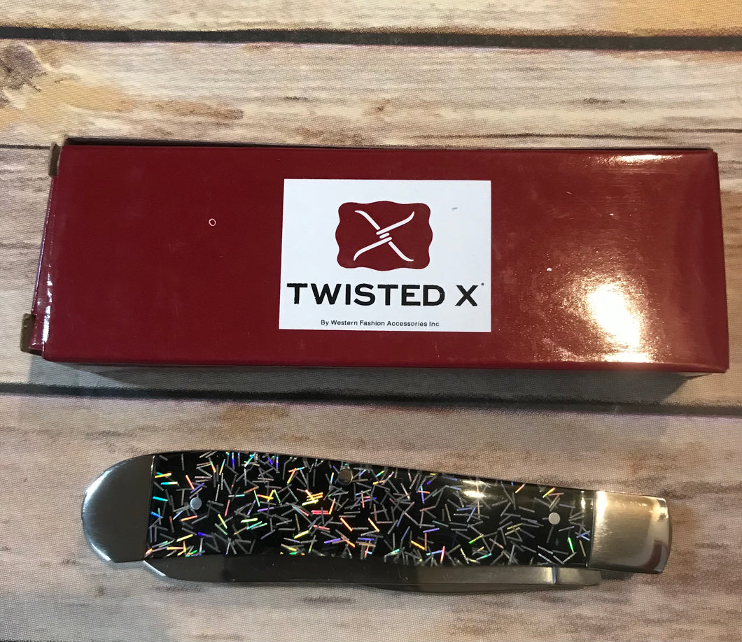 Twisted X Pocket Knife